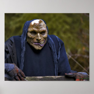 Halloween Goblin Nah Up - Kunstdrucken Poster