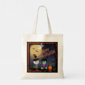 Halloween Goblins Inspirivity Large Tote Bag Tragetasche (Rückseite)