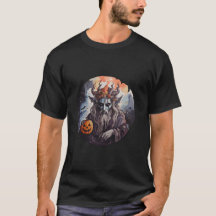 Halloween God T - Shirt Design