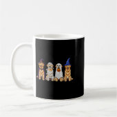 Halloween Golden Retriever Ghost Soky Dog Lovers D Kaffeetasse (Links)