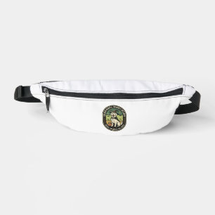 Halloween Golden Retriever Gruseliger Nachtclub Bauchtasche