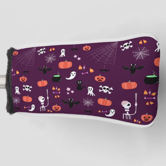 Halloween Golf Headcover (Vorderseite)