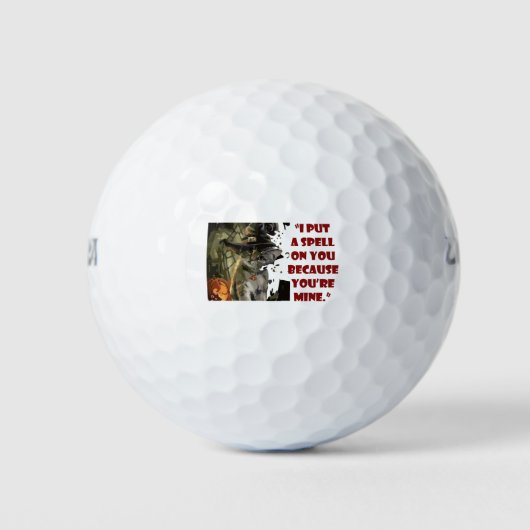 Halloween Golfball (Vorderseite)