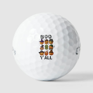 Halloween-Golfbälle - Boo Y'all Kürbis Lustig Golfball