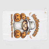 Halloween Golfhandtuch (Horizontal)