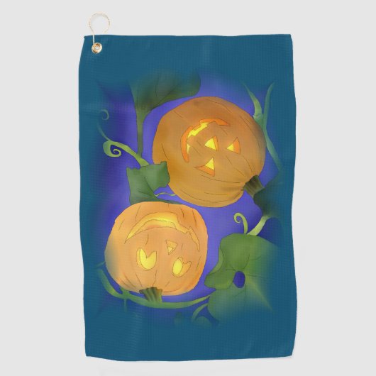 Halloween golfhandtuch (Vorderseite)