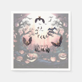 Halloween Gone Batty Serviette