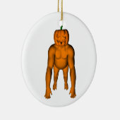 Halloween Gorilla Keramikornament (Rechts)