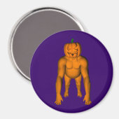 Halloween Gorilla Magnet (Vorderseite/Rückseite)