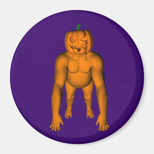Halloween Gorilla Magnet (Vorne)