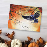 Halloween Goth Raven Crow Moon Szene Postkarte<br><div class="desc">Dieses Design wurde durch digitale Kunst erstellt und kann personalisiert werden, indem Sie auf den Knopf Anpassen klicken und die Farbe ändern, einen Namen, Initialen oder Ihre Lieblingssprache hinzufügen. Kontaktieren Sie mich unter colorflowcreations@gmail.com , wenn Sie dieses Design für ein anderes Produkt haben möchten. Sehen Sie mehr meiner Kreationen oder...</div>