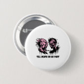 Halloween Gothic Bride Groom Zombies bis Button (Vorne & Hinten)