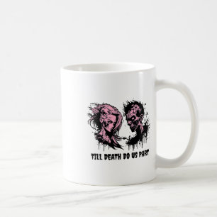 Halloween Gothic Bride Groom Zombies bis Kaffeetasse