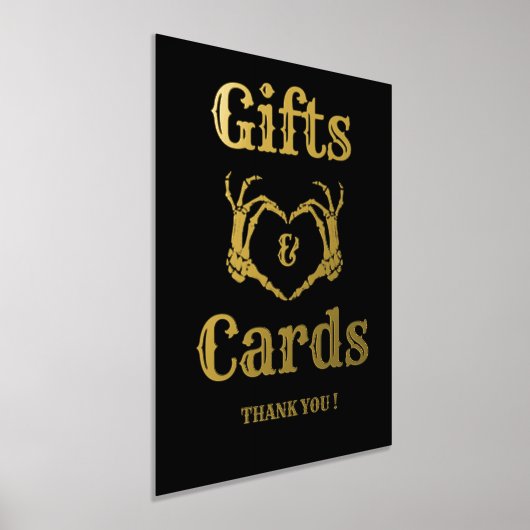 Halloween Gothic Geschenk und Karten Skull Hände U Foliendrucke (Ablage )