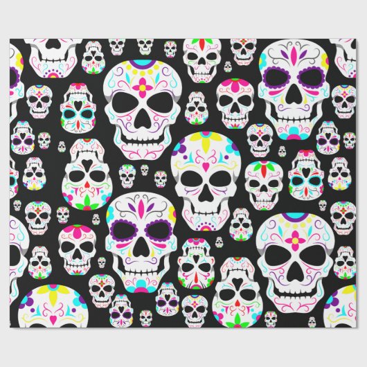 halloween gothic geschenkpapier (Flach)