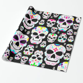 halloween gothic geschenkpapier