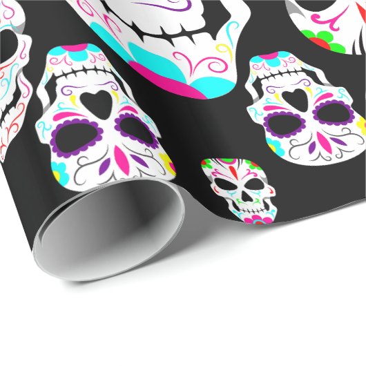 halloween gothic geschenkpapier (Rolleneckpunkt)