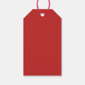 Halloween Gothic Kürbislaterne Pumpkin Geschenkanhänger (Rückseite)