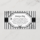 Halloween Gothic Spooky Books for Baby Begleitkarte (Vorderseite)