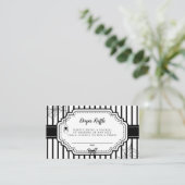 Halloween Gothic Spooky Diaper Raffel Begleitkarte (Stehend Vorderseite)