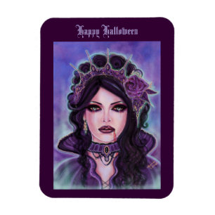 Halloween Gothic Viktorianisch Vampire von Renee L Magnet