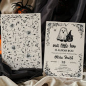Halloween Gothic Vintag Baby Shower Einladung