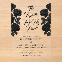 Halloween Gothic Wedding