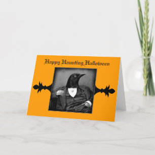 Halloween-Gotik-Victorian-Karte oder Einladung