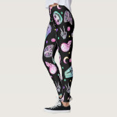 Halloween-gotische Apotheke und Friedhof Leggings (Links)
