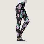 Halloween-gotische Apotheke und Friedhof Leggings (Rechts)