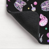 Halloween-gotische Apotheke und Friedhof Mousepad (Ecke)