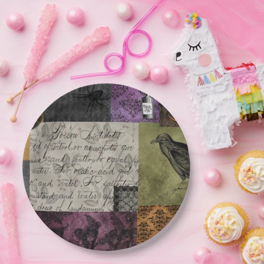 Halloween Gotische Mittelalterliche Kunst Pappteller (Party)