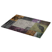 Halloween Gotische Mittelalterliche Kunst Schneidebrett (Ecke)