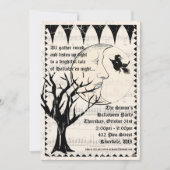 Halloween-Gotische Party Einladung (Vorderseite)