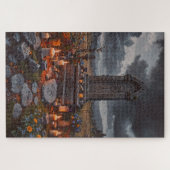 Halloween Grabstein Puzzle (Horizontal)