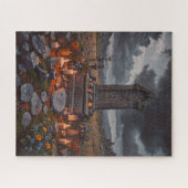 Halloween Grabstein Puzzle (Horizontal)