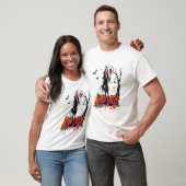 Halloween Graffiti Kunst Anime T-Shirt (Unisex)