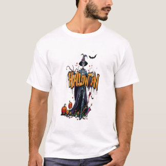 Halloween-Graffiti-Kunst Halloween cool T-Shirt