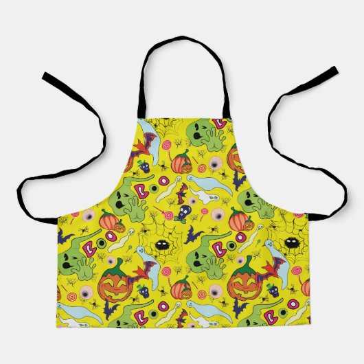 Halloween Grafik-Design-Sammlung Schürze (Vorderseite)