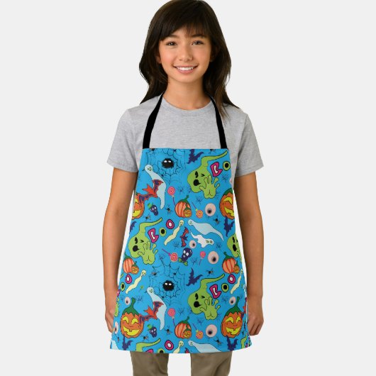 Halloween Grafik-Design-Sammlung Schürze (Insitu)