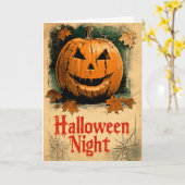 Halloween Graphic – 1960s Inspired Series Karte (Gelbe Blume)