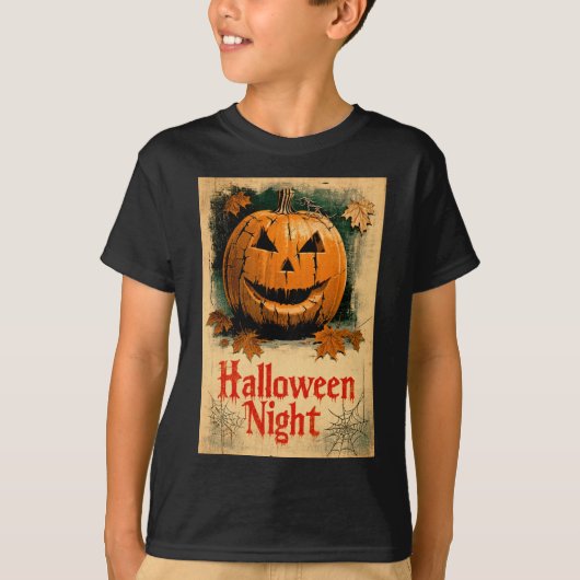 Halloween Graphic – 1960s Inspired Series T-Shirt (Vorderseite)