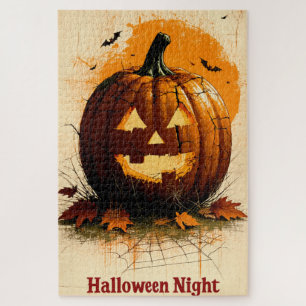 Halloween Graphic - Einzigartiger Stil der 60er Ja Puzzle