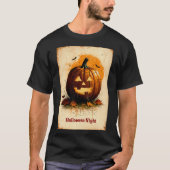 Halloween Graphic - Einzigartiger Stil der 60er Ja T-Shirt (Vorderseite)