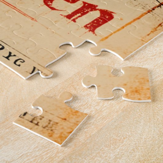 Halloween Graphic - Klassisches Design der 60er Ja Puzzle (Seite)