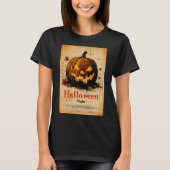Halloween Graphic - Klassisches Design der 60er Ja T-Shirt (Vorderseite)