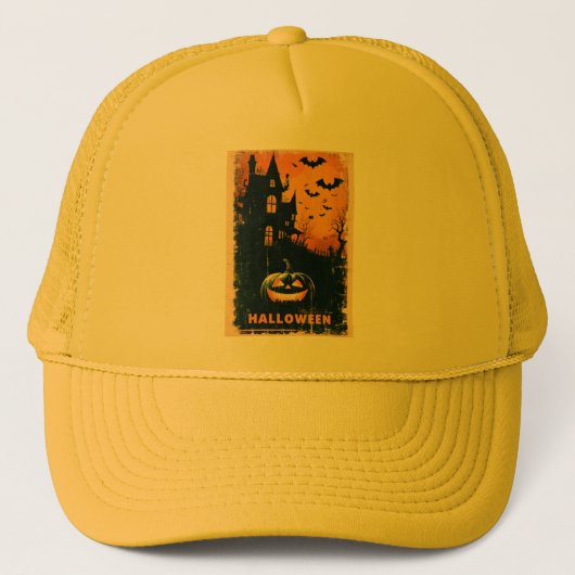 Halloween Graphic - Limited Edition Artwork Truckerkappe (Vorderseite)