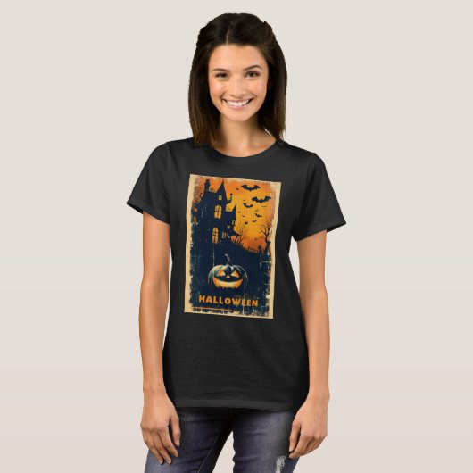 Halloween Graphic - Limited Edition ArtworkT-Shirt T-Shirt (Vorne ganz)