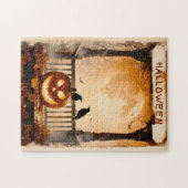 Halloween Graphic - Poster-Ästhetik der 60er Jahre Puzzle (Horizontal)