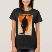 Halloween Graphic - Poster Vibes der 60er Jahre T-Shirt (Vorderseite)